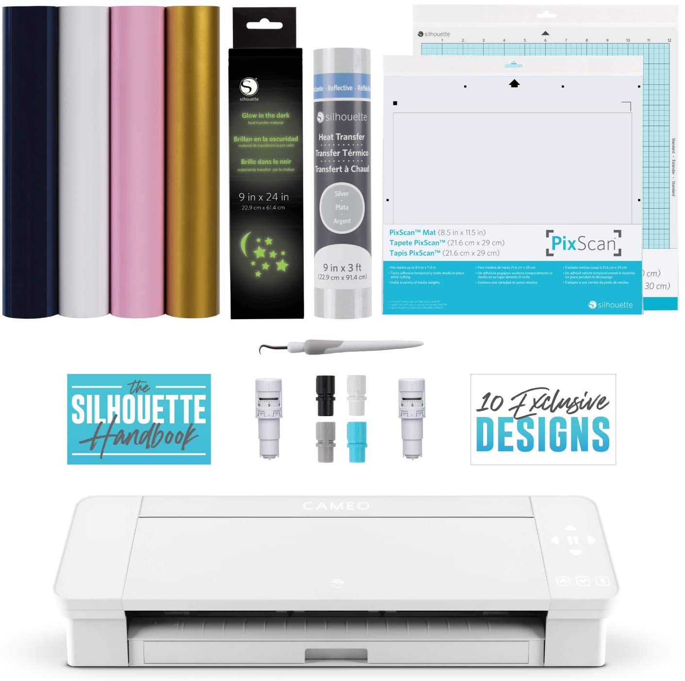 Silhouette Cameo 4 - Heat Transfer Bundle