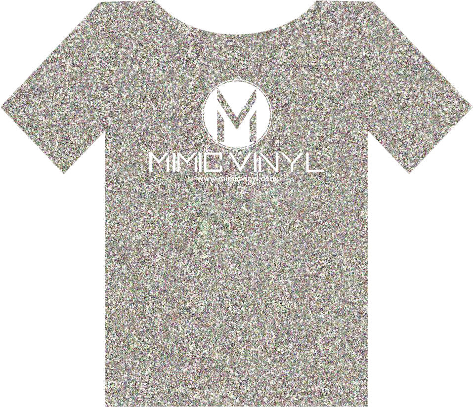 10" x 12" Siser Glitter Heat Transfer Vinyl Sheet
