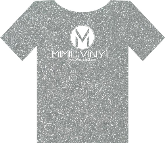 10" x 12" Siser Glitter Heat Transfer Vinyl Sheet