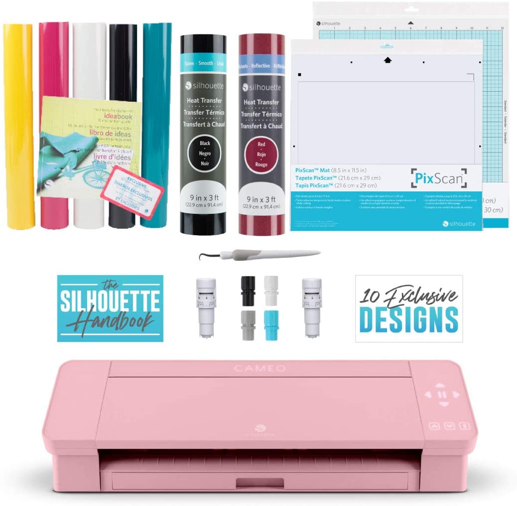 Silhouette Cameo 4 -  Pink HTV Bundle