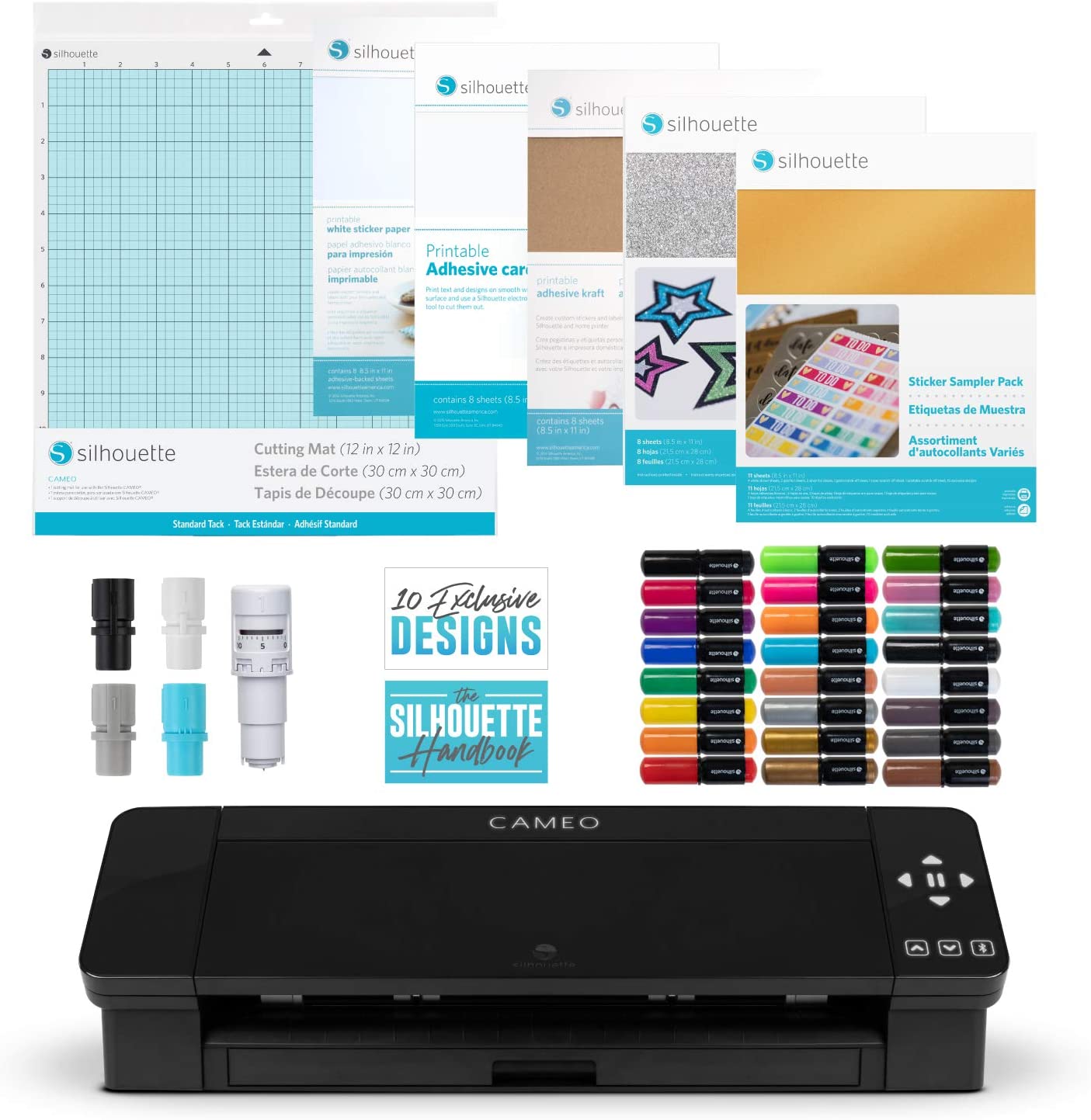 Silhouette Cameo 4 - Black Edition Bundles
