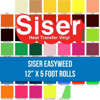 EasyWeed HTV Roll 12" x 5 Feet