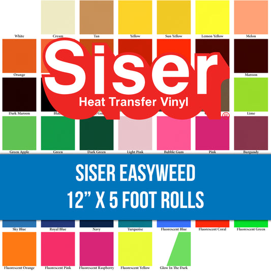 EasyWeed HTV Roll 12" x 5 Feet
