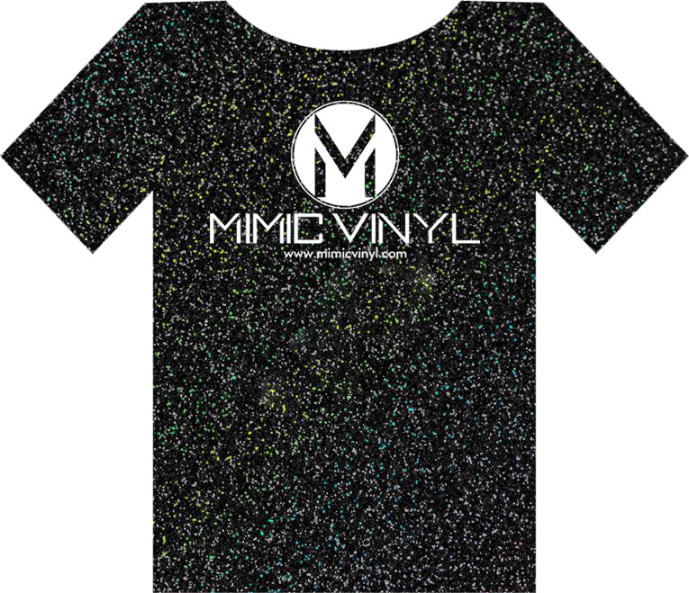 Glitter- Galaxy Black