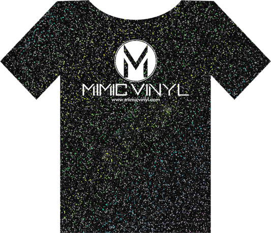 Glitter- Galaxy Black