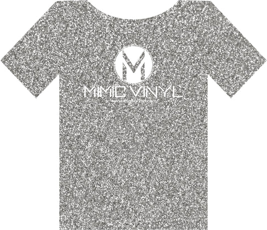 Glitter- Black Silver