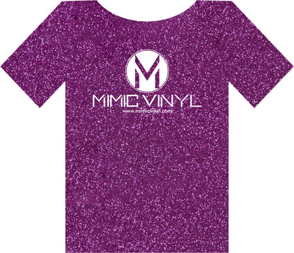 12" x 20" Siser Glitter Heat Transfer Vinyl Sheet