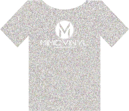 Glitter- Silver Confetti