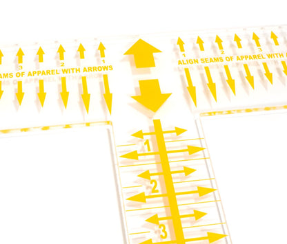 Graphic Alignment System with Tee Square It! and Logo GRID It!